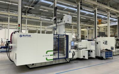 Endlich ist sie da! – Investition in eine neue Spritzgiessmaschine mit einer Zuhaltekraft von 750 t – Neue Produktionsmöglichkeiten ab März 2021