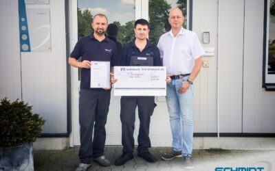 Victor Gerlitz feiert sein 10-jähriges Dienstjubiläum am 01.08.2018