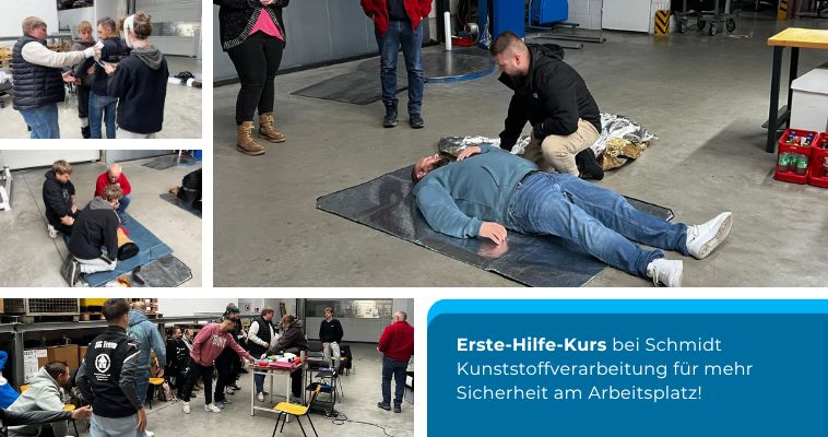 Erste-Hilfe-Kurs – Sicherheit am Arbeitsplatz!